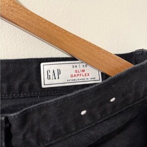 GAP Men’s Black Jeans 34/30